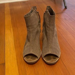 Tom’s Majorca Peep Toe Bootie